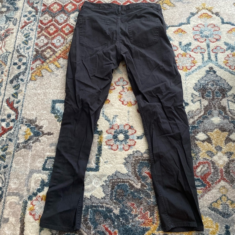 H&M Black Slim-Fit Pants - Picture 3 of 3